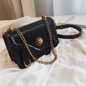 Cute Lux Design Shoulder Bag Leather Woman Bag